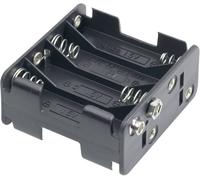 Support de pile 8x LR6 (AA) Goobay 12470 raccordement par empreinte pile 9V (L x l x H) 63 x 58 x 29.5 mm