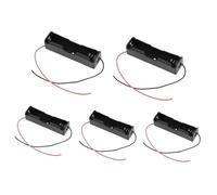 Support De Piles 18650 En Plastique, 5 Pièces, Boîte De Rangement, Boîtier Pour Batteries Rechargeables 18650
