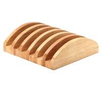 Support de planche à découper 20,5 x 18 cm, brun, bois, Continenta