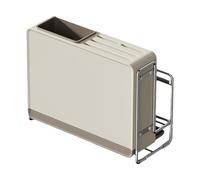 Support de planche à découper,Capacité et gain de place - Support de bloc de planche à découper de cuisine - Pour espace restreint, couvercle de casserole, baguettes, découpeurs, cuillère, fourchette