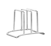 Support de planche à découper en acier inoxydable, planche à découper en acier inoxydable, support de couvercle de cuisine, gadget de cuisine, pour comptoir, garde-manger, placard, vaisselle