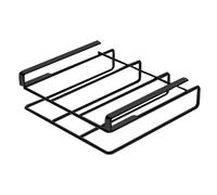 Support de planche à découper pour armoire - Organisateur de cuisine peu encombrant avec crochet | Étagère pour planches à boutures montées, rangement multifonction pour ustensiles et planches, loupe
