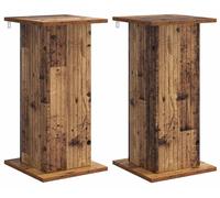 Support de Plante 2 pcs Bois ancien 30,5 x 30 x 60,5 cm