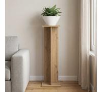 vidaXL Support de plante en bois ancien 25 x 25,5 x 80,5 cm