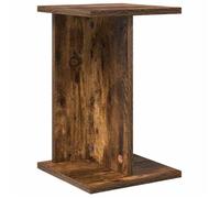 Support de Plante - vidaXL - présentoir plantes - bois d'ingénierie - chêne fumé - 25 x 25,5 x 40,5 cm{rwb84u}
