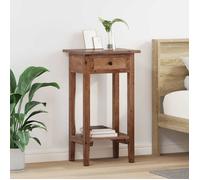 vidaXL Support pour plantes Marron 34 x 25 x 52 cm Bois d'acajou
