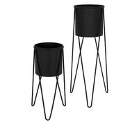 Support de plantes ML-Design - Noir