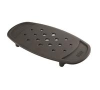 Support de plat WEBER - Noir - Fonte émaillée - Accessoire de barbecue