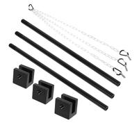 Support de Plateau Barbecue Extérieur Réglable en Alliage D'aluminium | Pique-niques et Barbecues en Plein Air, Montage Rapide, Compact, Stable, Adapté aux Plats et Poêles