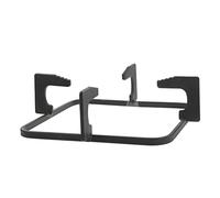 Support de Poêle en Fonte 1 Pièce, Accessoire Carré Noir | Cuisine, Installation Simple, Résistance à L’huile, Nettoyage Facile, pour Gazinière et Brûleur