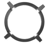 Support de Poêle en Fonte Antidérapant pour Gazinière, 1 Pièce | Réduit L’espace Chauffe Plus Régulière, Structure Stable à Rainures, pour Petit Pot et Espresso
