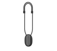 Support de poitrine pour PLAUD pour Notepin AI : fixation magnétique sécurisée, support portable, utilisation active, design compact (noir)