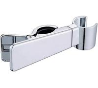 Support de pomme douche, support réglable universel, 1 pièce en alliage zinc, d'arrosage sans poinçon, base fixe