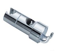 Support de pommeau de douche en ABS avec installation sans perçage, crochet coulissant rotatif à 360° pour tuyaux de 18 à 25 mm, rail de guidage réglable en hauteur en plusieurs couleurs (1)