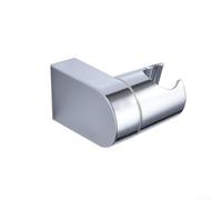 Support de pommeau de douche en ABS, support mural réglable pour douchette à main et pulvérisateur de bidet, argent chromé poli, installation facile avec vis, tubes d'extension 7 x 4 x 6 cm