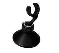 Support de pommeau de douche en laiton massif avec rotule réglable à 360 degrés, support mural pour pommeau de douche à main de 2 cm pour camping-car, remorque, salle de bain, noir