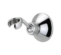 Support de pommeau de douche réglable en cuivre massif avec rotule à 360 degrés, protection contre la rouille pour douchette à main, montage mural sans outil pour buses rondes et carrées comme