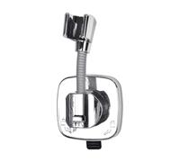 Support de Pommeau de Douche Rotatif à 360° avec Ventouse, sans Perçage Réutilisable Accroche Pommeau de Douche à Ventouse pour Salle de Bain et Buanderie