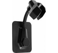 Support de pommeau de douche sans perçage, fixation murale orientable à 360 pour salle de bain, noir