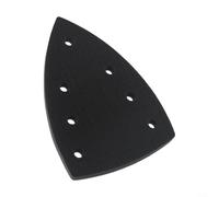 Support de ponçage triangulaire avec 7 trous pour ponceuse de détail, interface en mousse EVA floquée pour protéger la palette et maintenir les disques abrasifs, taille 100 x 150 mm pour le travail du