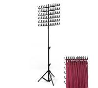 Support de porte-cheveux tressé - Rack de tressage réglable, organisateur de diviseur multi-couche | Outil de style salon pour la fabrication de perruques, le cintre de rangement efficace de la pièce