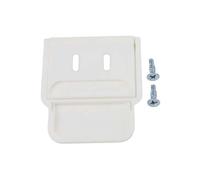 Support de porte de garage pour capteur d'alarme Ring 2ème génération - Support en plastique blanc facile à installer - Solution d'amélioration de la sécurité domestique