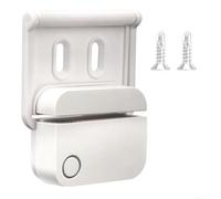 Support de porte de garage pour capteur de contact Ring Alarm 2ème génération Sécurité améliorée Support en plastique blanc