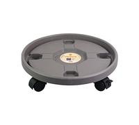 Support de Pot de Fleurs à Roues, 30CM Soucoupe pour Fleur à roulettes, Chariot à roulettes Pla-ntes, Plateau à roulettes pour Pot de Fleurs, Porte Pla-nte à roulettes pour Intérieur et Extérieur
