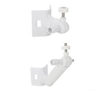 Support de poteau compatible avec caméra Ring Up et Spotlight Cam, prend en charge l'installation de panneau solaire, matériau ABS résistant aux intempéries pour une utilisation à long terme