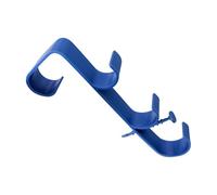 Support de poteau de piscine - Équipement réglable robuste - Crochets d'équipement de piscine, accessoires de nettoyage de natation, filtre de tuyau, flotteur, balai, mur, sol, extérieur, terrasse