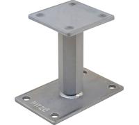 Support de poteau PITZL type 10920.1600 ZiNiP revêtu droite/gauche
