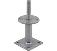 Support de poteau PITZL type 10921.1200 ZiNiP revêtu droite/gauche