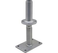 Support de poteau PITZL type 10931.1003 ZiNiP revêtu droite/gauche