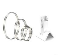 Support de poteau pour Eufy S340 S330 sans perçage Blanc