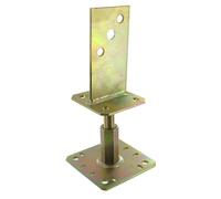 Support de poteau réglable SIMPSON - H.320 x ép.4 mm - PPSR320