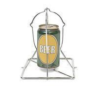 Support de poulet pliant pour canette de bière - Big Green Egg