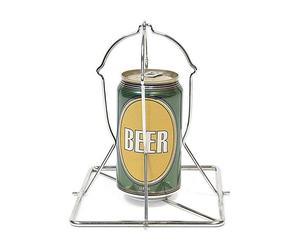Support de poulet pliant pour canette de bière - Big Green Egg