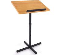 Support de présentation pour ordinateur portable avec plateau incliné, réglable en hauteur