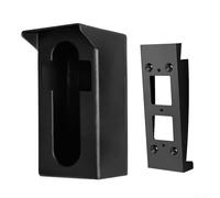 Support de protection pour sonnette vidéo Ring avec revêtement en vinyle pour garder l'appareil face à l'avant et optimiser la vidéo pendant l'utilisation