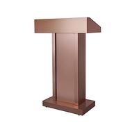 Support de pupitre robuste en acier inoxydable - Bureau de lecture et d'ordinateur portable durable pour bureau, école, église et discours de concert - Design élégant et fonctionnel pour les