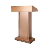Support de pupitre robuste en acier inoxydable - Bureau polyvalent pour lecture et ordinateur portable pour bureau, école, église et concerts - Design durable, élégant et professionnel