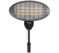 tepro Chauffage radiant sur pied avec élément chauffant Quartz, max. 2.000 watts