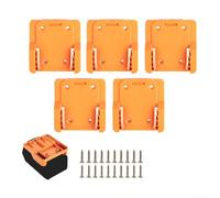 Support de rangement d'outils pour systèmes Ridgid 18 V permettant une identification visuelle claire et pendant les tâches (5 pièces)