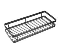 Support de Rangement Mural en Fer Noir, Étagère Égouttoir | Drainage Ventilé, Garde les Brosses Sèches et Propres, avec Vis, pour Bouteilles D'épices et Condiments