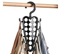 Support de rangement pivotant double face en forme de V avec 10 crochets | Cintre multi pour chemises penderie chambre appartement vêtement pantalon chapeau soutien-gorge chemise