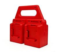 Support de rangement pour batteries FlexVolt 20 V MAX et 60 V, support ABS robuste pour DCB185 DCB208 DCB609, organiseur mural pour outils, atelier, garage (MWQ)