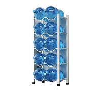 Support de rangement pour carafe d'eau, organiseur robuste pour bouteilles d'eau, étagère empilable pour refroidisseurs d'eau et carafes, grande capacité à double rangée