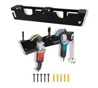 Support de Rangement pour Meuleuse D'angle, Support Meuleuse d'Angle en Acier Inoxydable, Robuste et Facile à Utiliser, Support pour Outils Electriques avec Vis, Pour Meuleuse d'Angle, Polisseuse