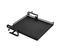 Support De Rangement Suspendu Pliable pour en Métal 28x25cm Percer | Rangement compact métallique finition argentée se plie à plat installation outil pour armoires standard