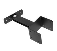 Support de Rehausse de Toit pour Pergola en Acier Inoxydable Noir | Kit de Fixation, Installation Facile, Charge Lourde, Style Moderne, pour Couverture de Patio et Extérieur